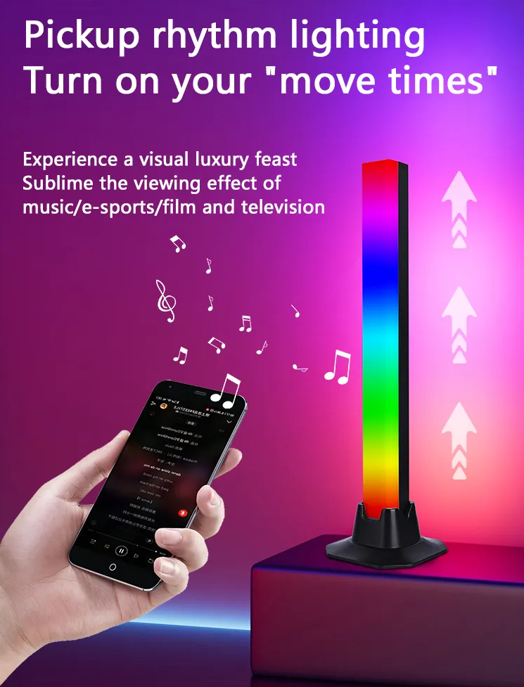 RGB LED Desktop Floor Lamp