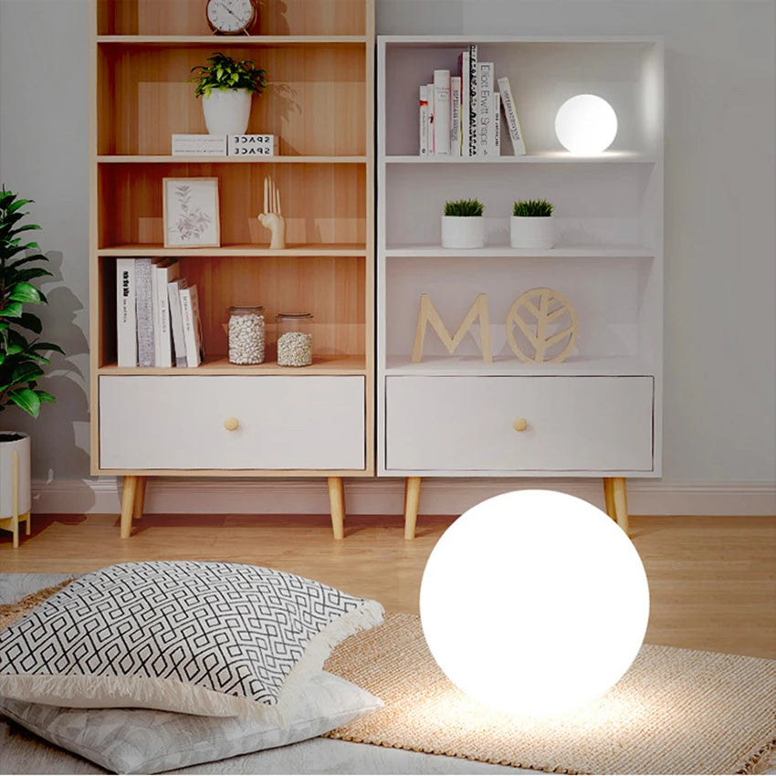 Modern LED Ball Floor Lamp