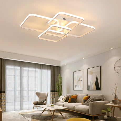 Lámpara de techo LED acrílica moderna
