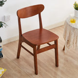 Ergonomic Wooden Armchair Dining Chair
