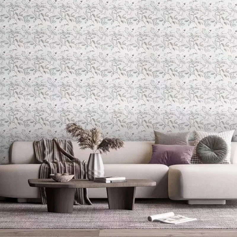 Self-Adhesive Floral Wallpaper for Elegant Interiors