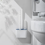 Silicone TPR Toilet Brush and Holder Set