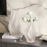 Vase en verre minimaliste