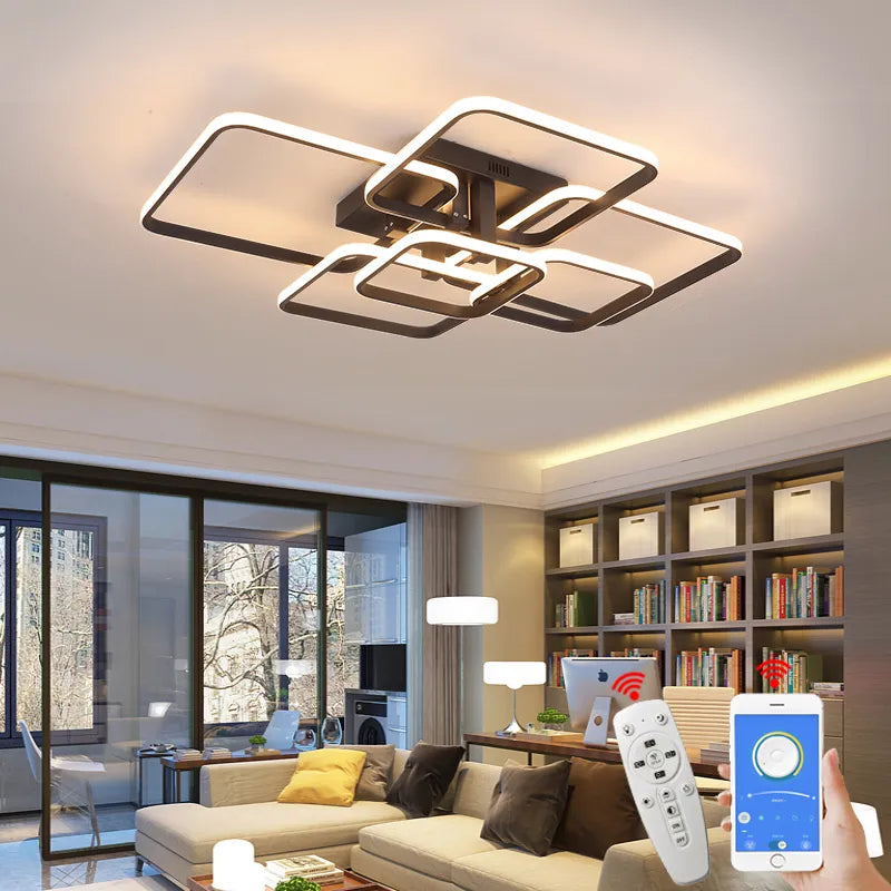 Modern Acrylic LED Ceiling Light Fixture