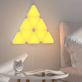 Lámpara LED cuántica triangular