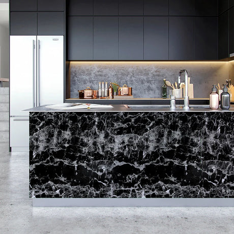 Marble Magic: Transform Your Home with Elegant Vinyl Wallpaper