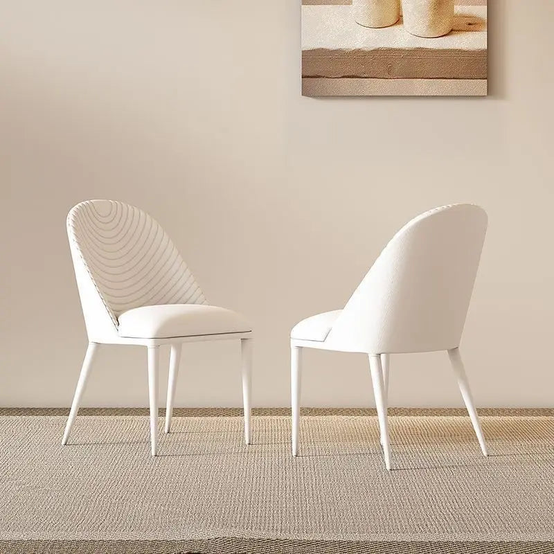 Luxurious Italian Leather Dining Chair