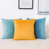 Hot Sale Solid Color Velvet Pillow Cover
