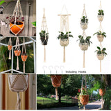 Handcrafted Macrame Plant Hanger: Eco-Friendly Hanging Decor