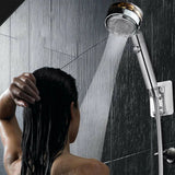 Cabezal de ducha ajustable de alta presión con 5 modos