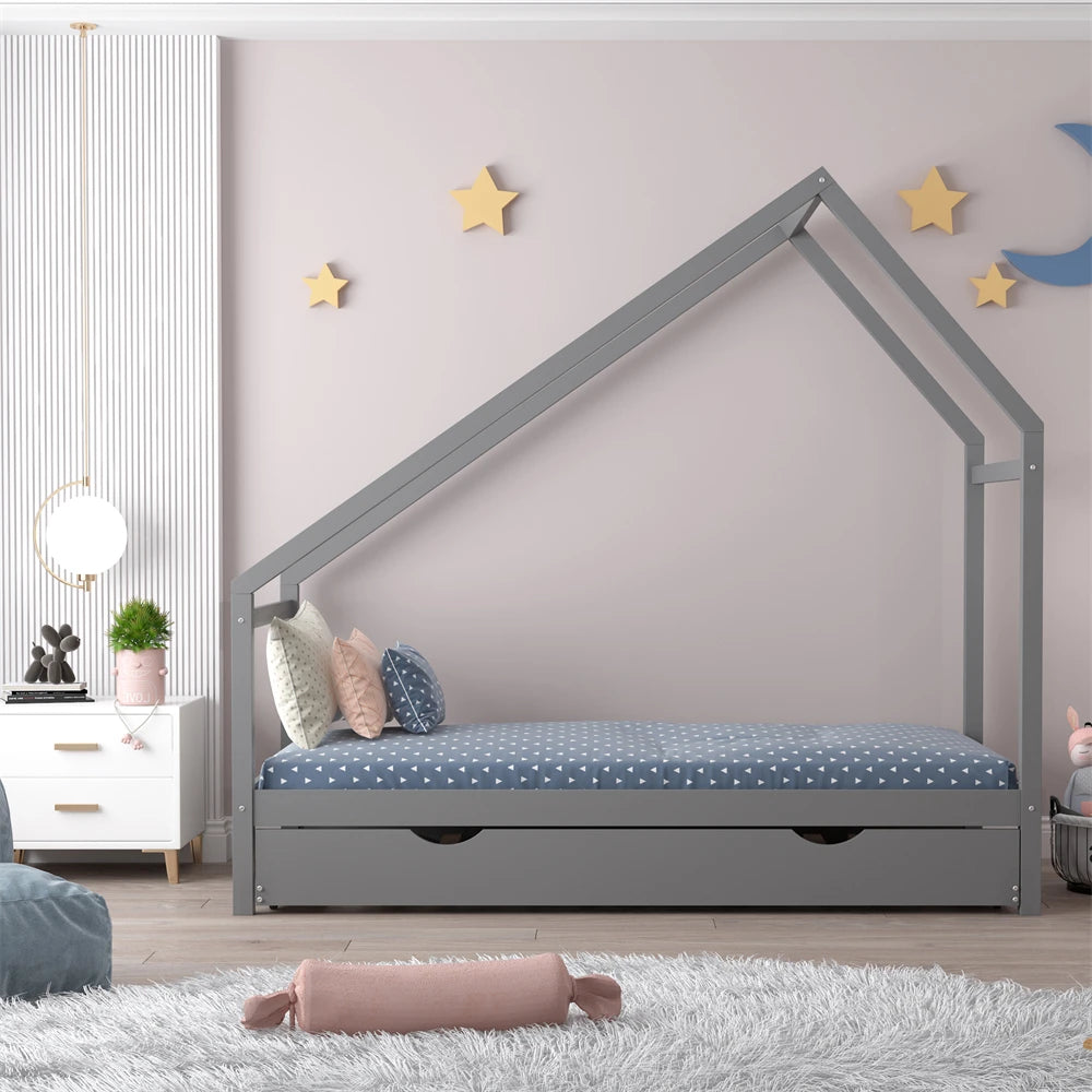 Charming Montessori Children's House Bed