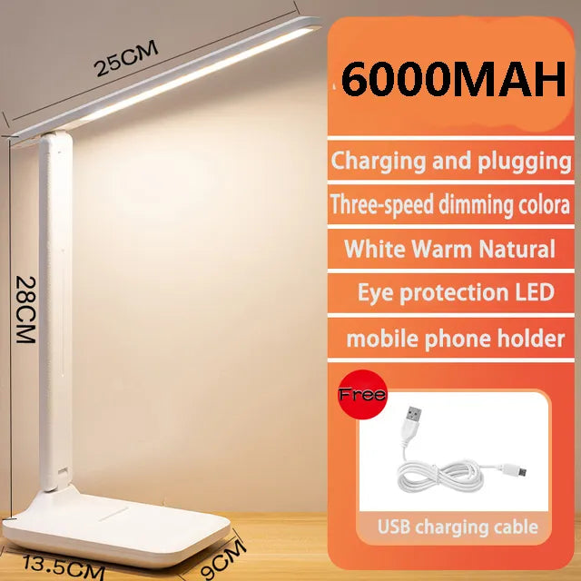 Rechargeable LED table lamp