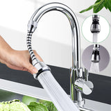 360-Degree Adjustable Faucet Extension Tube