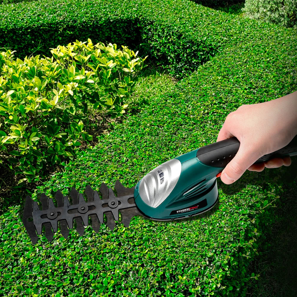 The Ultimate 2-in-1 Cordless Grass and Hedge Trimmer