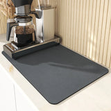 Super Absorbent Coffee Dish Large Kitchen Absorbent Draining Mat