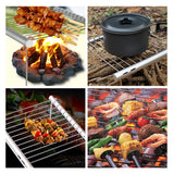 Portable Barbecue Grill: Compact Stainless Steel BBQ for Outdoor Adventures