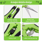 Garden Tools Secateurs: Premium Bonsai Shears and Pruning Scissors