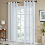 Topfinel Plain Voile Sheer Curtain for Elegant Home Decor