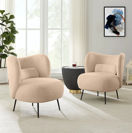 Nordic Fabric Single Sofa Chair