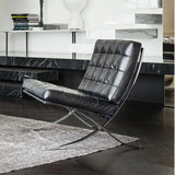 Barcelona Chair - Luxury Light Italian Leather