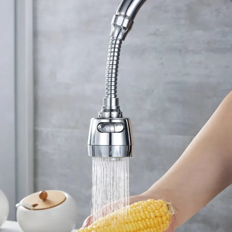 Universal Kitchen Faucet Adapter with 360° Rotation