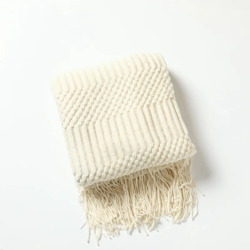 Elegant Inya Knitted Blanket