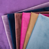 Funda de almohada de terciopelo de color sólido de venta caliente