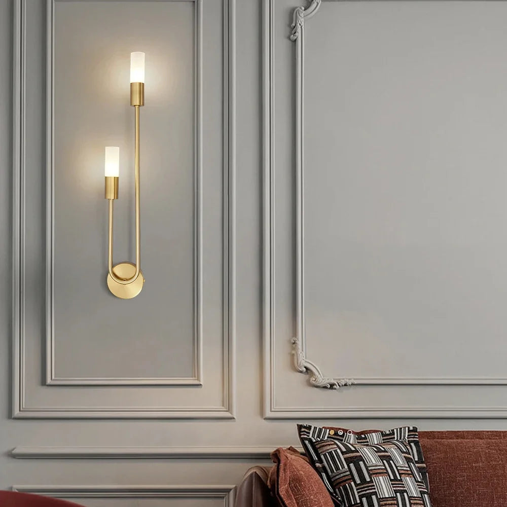 Gold Nordic Modern LED Wall Light