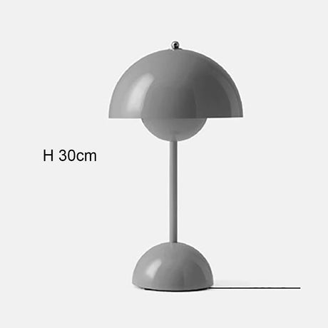 Lámpara de escritorio LED en forma de seta