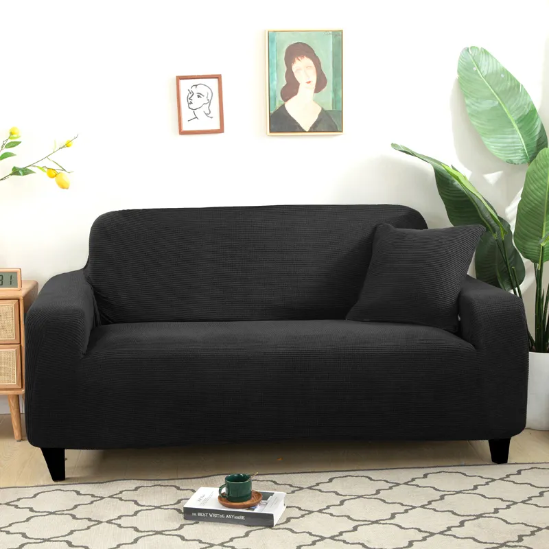 Elastic Geometric Sofa Covers